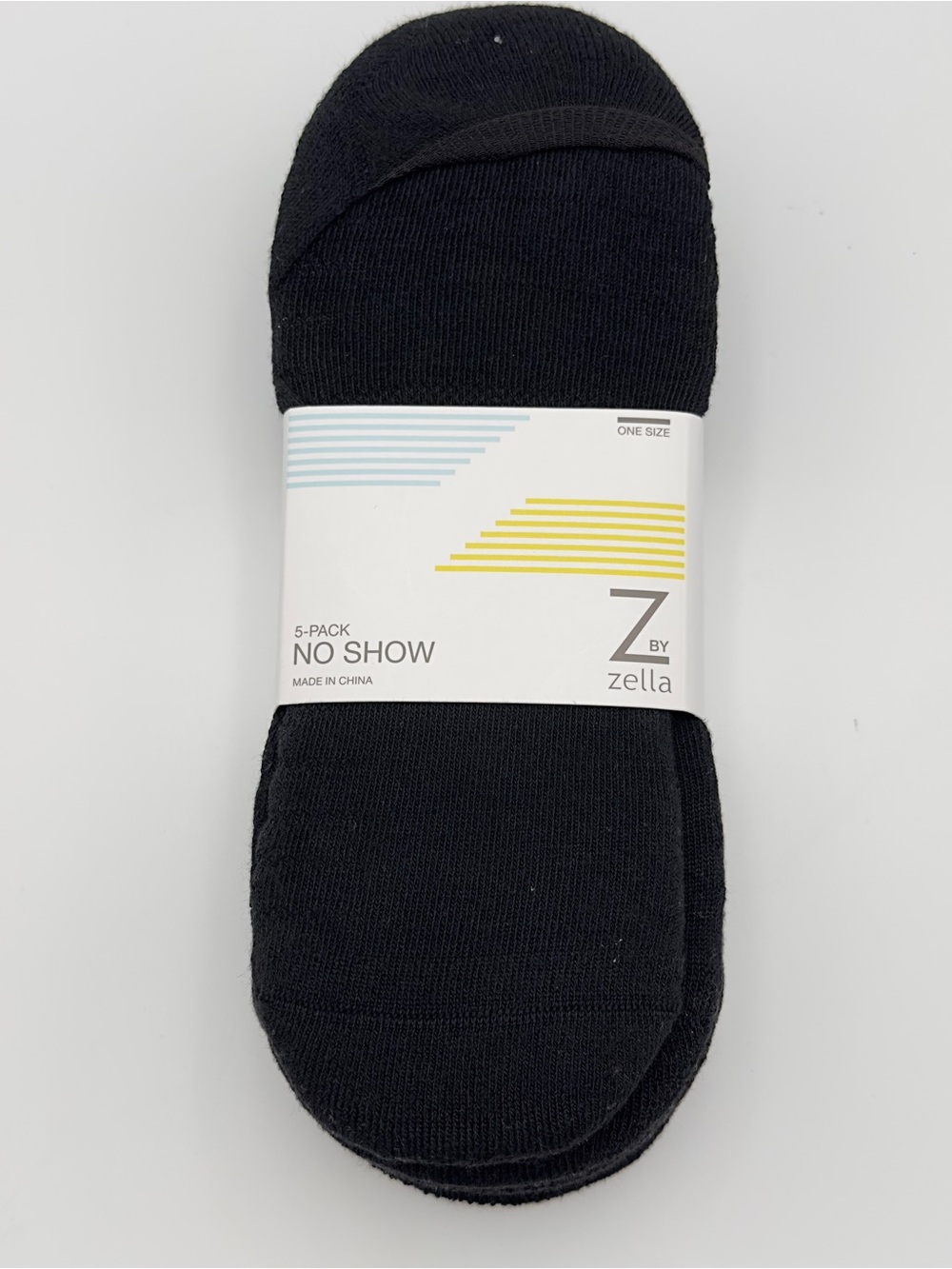 Zella Women's Black No-Show Socks - 5 Pack